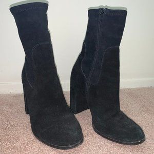 Chinese Laundry Kayla Bootie, Black Suede